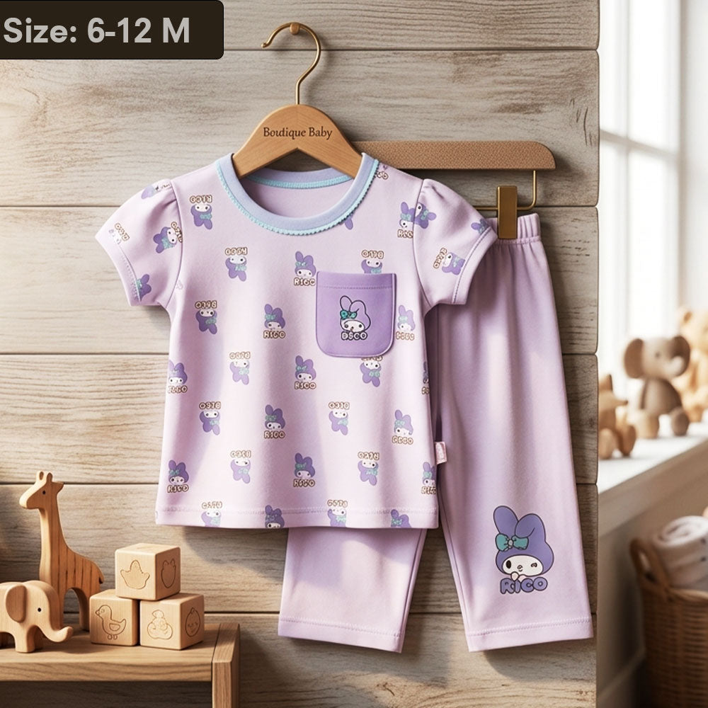 Imported Premium Girls 2-Piece Rico Character Summer Set