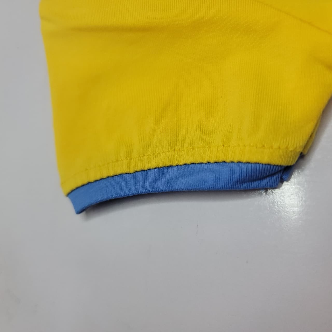 Imported Baby 2-Piece "Flow Away" Set - Yellow & Blue Graphic Tee and Shorts
